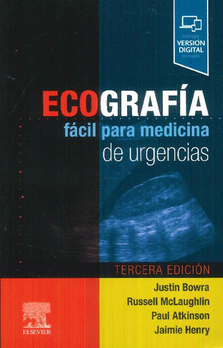 Libro Ecografía Fácil Para Medicina De Urgencias De Jaimie L
