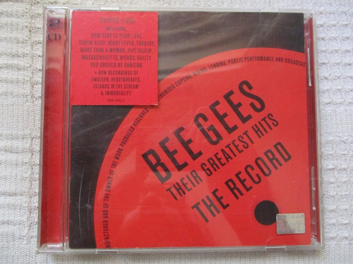 Imagen 1 de 4 de Bee Gees - Their  Greaest Hits. The Record
