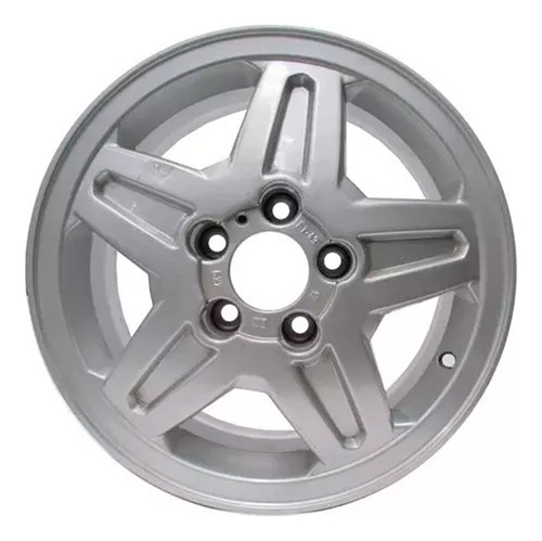 Llanta Aleacion Chevrolet Vectra Zafira Rodado 15 Color Gris