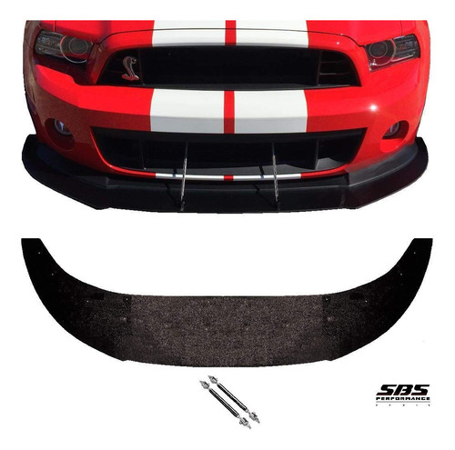 Rejilla Frontal Abs Barra Soporte Para Shelby Mustangs