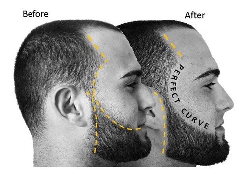 Imagen 2 de 5 de Estilizador Cortador De Barba Y Pelo Cortador
