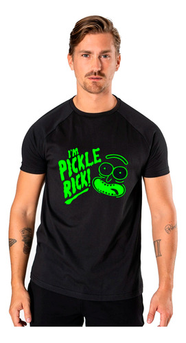 Polera Manga Corta Hombre Rick And Morty  Im Pickle