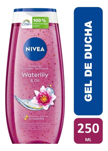 Gel De Ducha Nivea Waterlily & Oil 250 Ml 