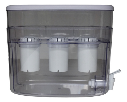 Dispensador De Agua 9l - Vitalhidro Con Filtro Color Gris