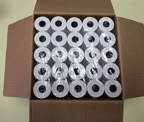 Imagen 3 de 5 de Papel Termico 57mm X 40mm (caja 100 Und )