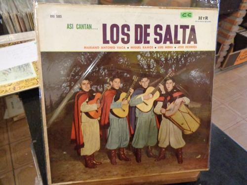 Los De Salta Así Cantan Vinilo Folklore H