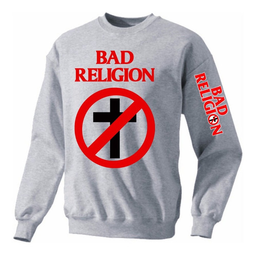 Buzo Clasico Bad Religion - Logo - Music/rock