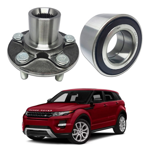 Cubo Roda Dianteira + Rolamento Land Rover Evoque 2011/2015