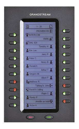 Modulo Expansion Gxp 2200 Ext Grandstream Lcd 20 Teclas