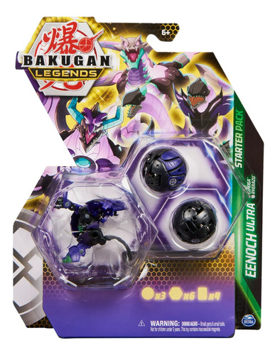 Bakugan Legends Starter Pack X3 Eenoch Ultra 