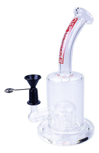 Bong De Vidro Com Percolator Dk6019 22cm