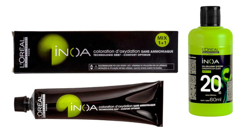 Coloração Inoa 5 Castanho Claro + Ox 20 Vol | L'oréal