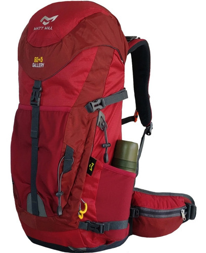 Mochila Hombre Mujer Campera Impermeable Selva 60 Litros Tnf