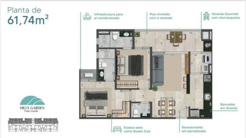 Imagem 5 de 13 de Apartamento Em Praia Grande, Ubatuba/sp De 61m² 2 Quartos À Venda Por R$ 576.575,00 - Ap2343524-s