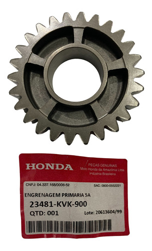 Engrenagem Primaria 5a Cb300/xre300 Original Honda