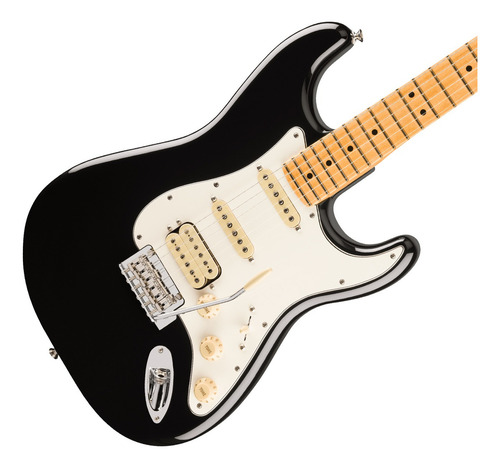 Fender, Guitarra Eléctrica Stratocaster Hss Player Ii, Black Color Negro Material Del Diapasón Maple Orientación De La Mano Diestro