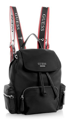 Mochila Guess Carbondale Moderna Negro Para Mujer