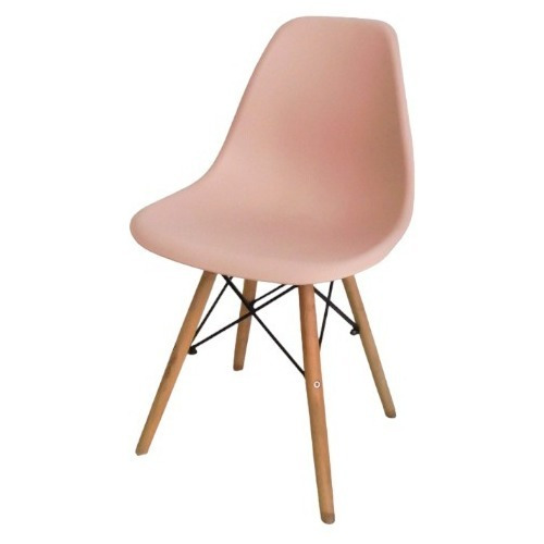 Silla De Comedor Grupo Sl Eames Estructura Varios Colores 