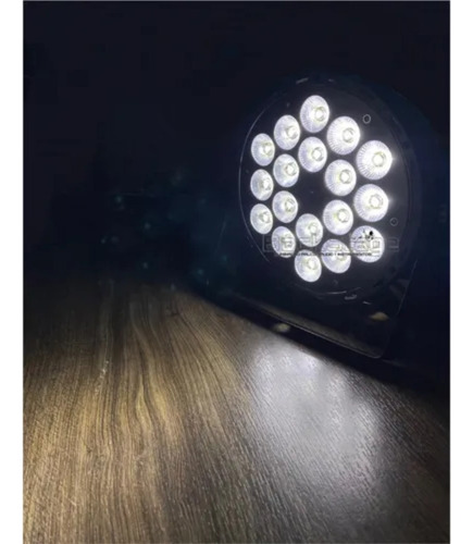 20 Canhao Refletor 18 Leds Rgbw 12w Quadriled + Mesa Dmx