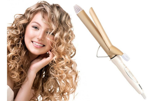 Tenaza Rizador Ondulador D Cabello Con Regulador Temperatura