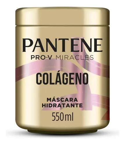 Máscara Hidratante Pantene Pro-V Miracles Colágeno Hidrata & Resg...