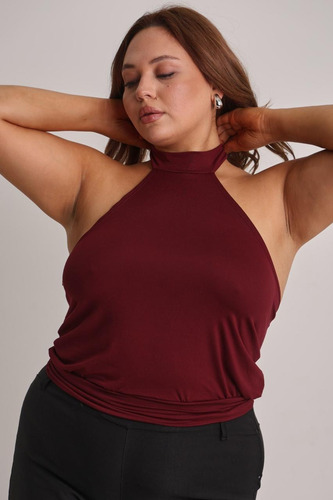 Top Con Cuello Para Salir Nadia Mujer Naif
