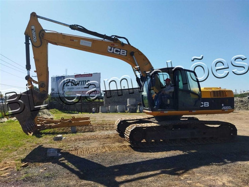 Escavadeira Jcb Js200lc Ano 2011 C/ 11.000 Horas