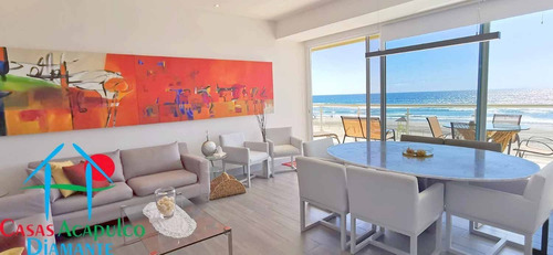 Imagen 12 de 30 de Cad Ocean Front 202. Terraza En Esquina Con Vista Frontal Al Mar