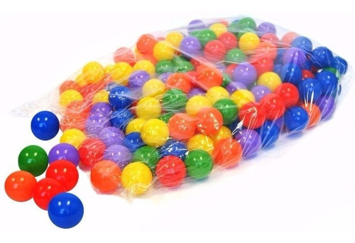 Imagen 1 de 7 de Pelotitas De Pelotero Pelota X1000 Plástico Virgen Brillante