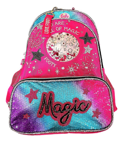 Mochila Footy You Are Full Of Magic F1203 Con Luz