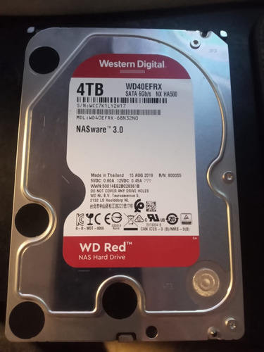 Hd Western Digital Red 4tb