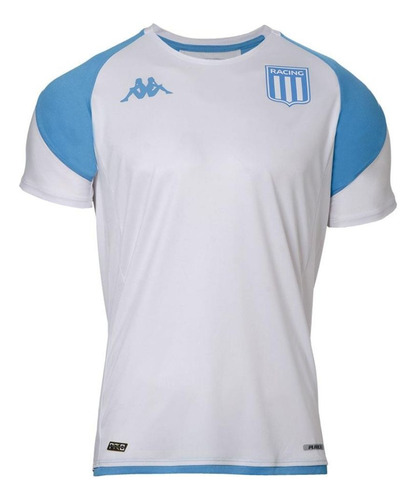 Remera Kappa Entrenamiento Racing 2024 Futbol Hombre