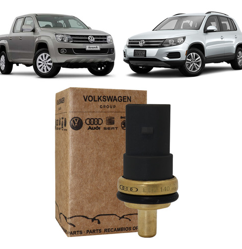 Sensor De Temperatura Agua Jetta Tsi Tiguan A3 A4 06a919501a