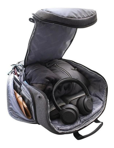 Imagen 2 de 6 de Mochila Skypeak Fitness Gym 2, 15.6 Con Bolsa Impermeable