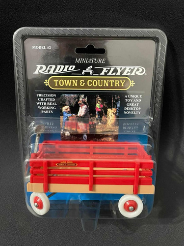 Vehiculo Radio Flyer  Red Wagon Town & Country Del Año 1993