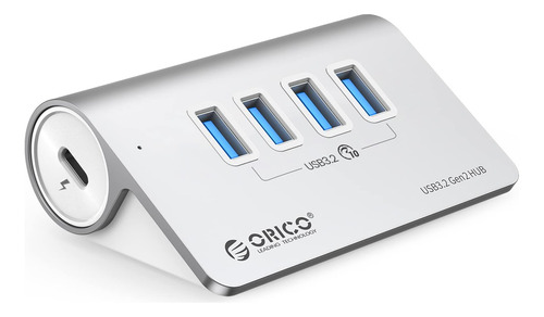 Orico Hub Usb De 10 Gbps Con 4 Puertos Usb A, Concentrador U