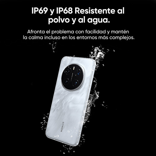 Smartphone Honor Magic7 Pro Dual Sim Teléfono 1tb Rom 16gb Ram Celular 6,8 Pulgadas 120 Hz 5850 Mah Batería Android 15 Phone Negro