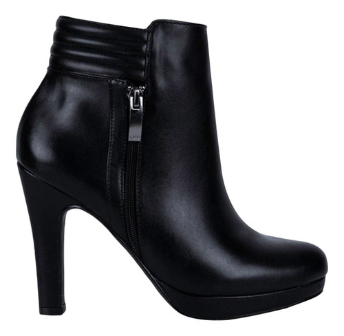 Bota Botin Plataforma Tacon Vestir Mujer Yaeli 300 977426