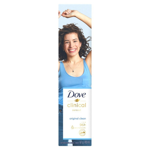 Desodorante Aerosol Dove Clinical Original 67 Gr