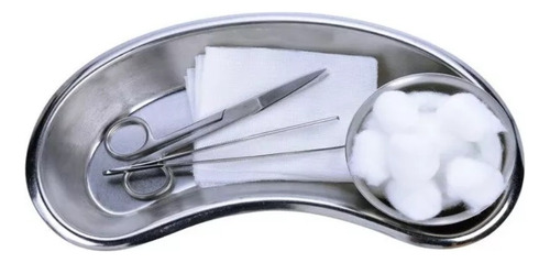 Riñon De Acero Quirurgico Bandeja Para Instrumentos 21cm