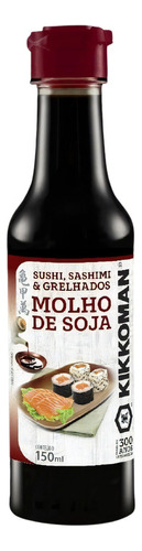 Molho de Soja Sashimi Kikkoman Frasco 150ml shoe