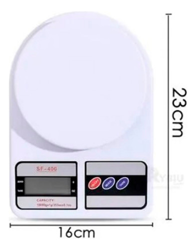 Balanza Gramera Digital Portátil 10kg Pantalla Lcd 2 Set