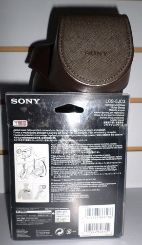 Imagen 7 de 7 de Estuche Camara Profesional Sony Alfa Lcs-ejc3 (sin Correa)