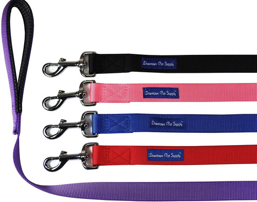 Correa Para Perro Fuerte Y Durable (azul, Rojo, Negro, Morad