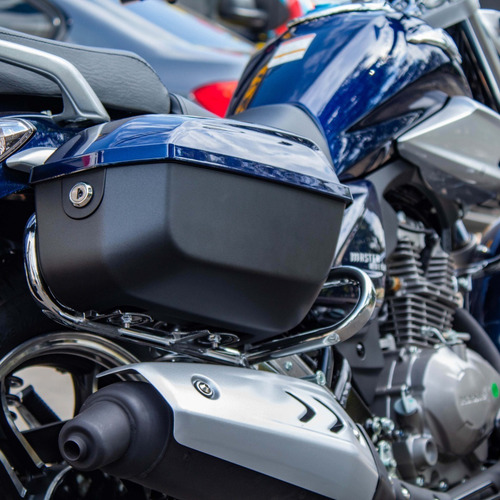Imagem 10 de 10 de Moto Haojue Master Ride 150 Azul 0km