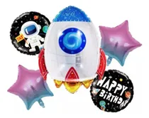 Comprar Globos De Cohete Espacial Astronauta Decoración De Fiestas 