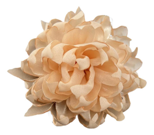 2 Broche De Flores De Satén Con Ramillete De