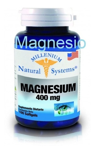 Magnesio 400mg X100 Caps. X2 Unidad - Unidad a $430