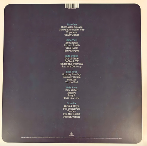 Blur Live At Wembley Stadium Vinilo