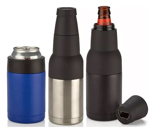 P Copo Térmico 4 Em 1 Porta Lata Porta Long Neck Tumbler